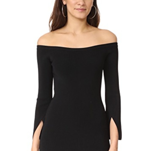 NWT Kendall & Kylie Off-the-Shoulder Midi Dress - Picture 3 of 4